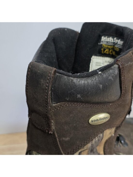 Irish Setter Boots Mens Size 10 Brown Leather Waterproof Insulated 1887 main image 13